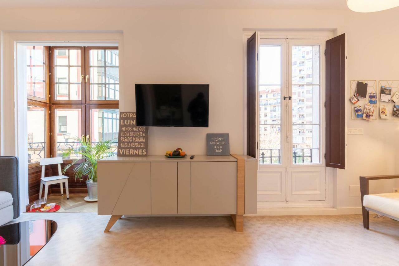 Апартаменти Acogedor, De Diseno Moderno En Zona Antigua Більбао Екстер'єр фото